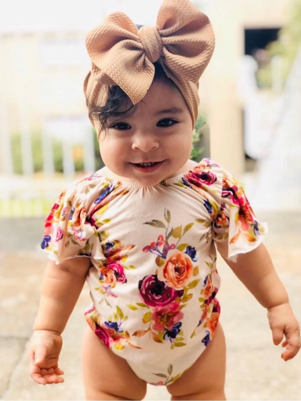 Castle Rose Boutique Floral Amber Romper